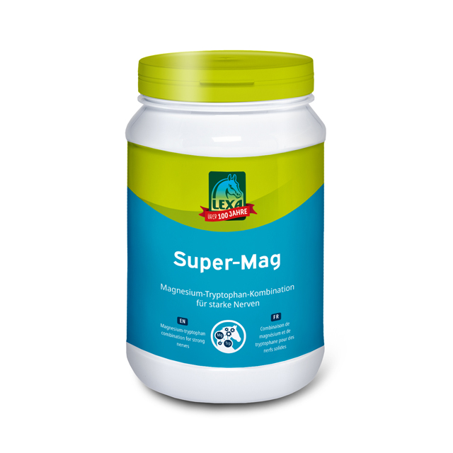 Super-Mag von Lex, Magnesium-Tryptophan-Kombination zur Unterstützung der Nerven.