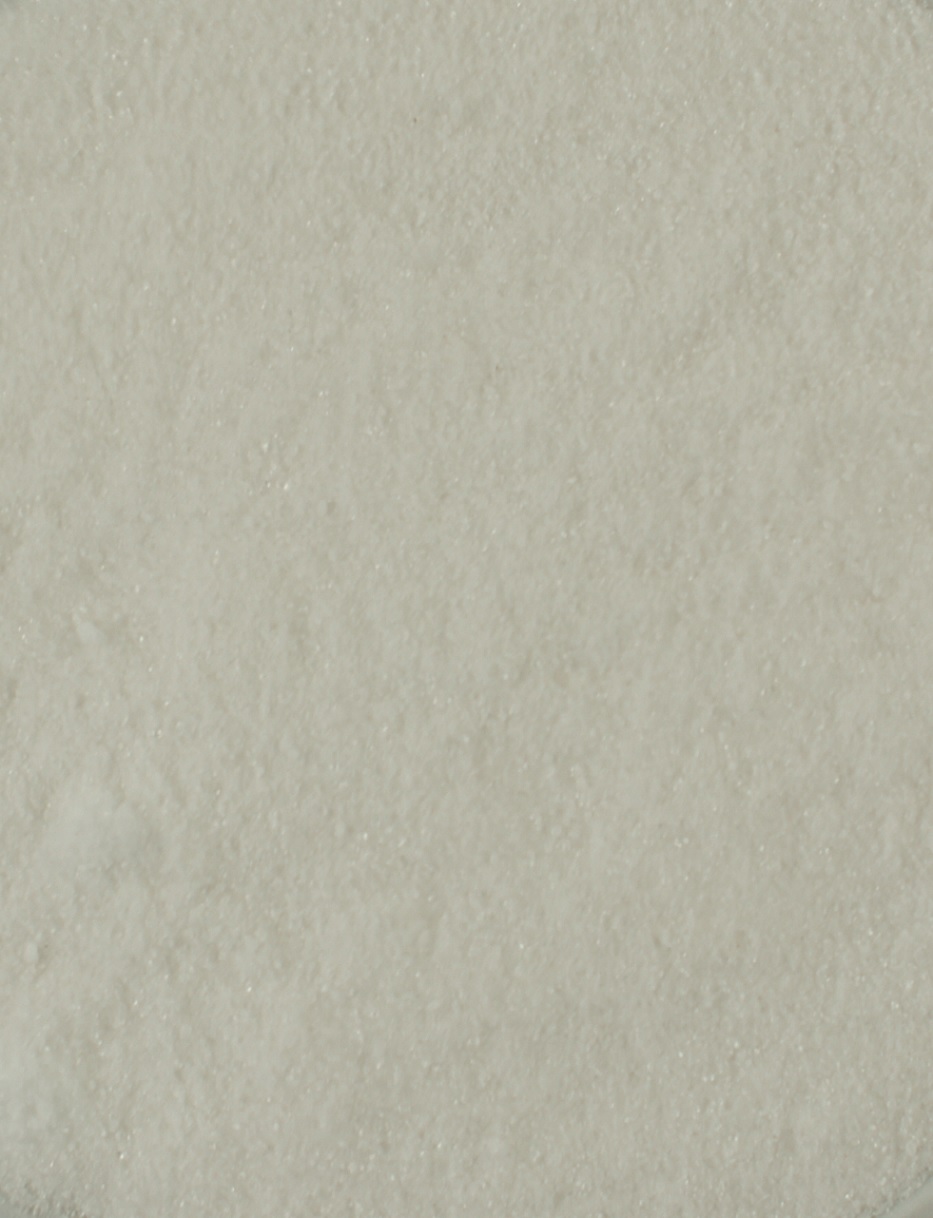 Feines, weißes Pulver mit gleichmäßiger Textur.