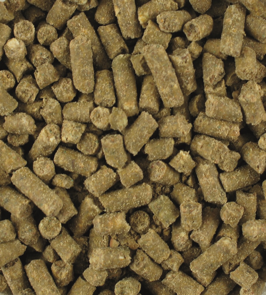 Kleine, braune Pellets