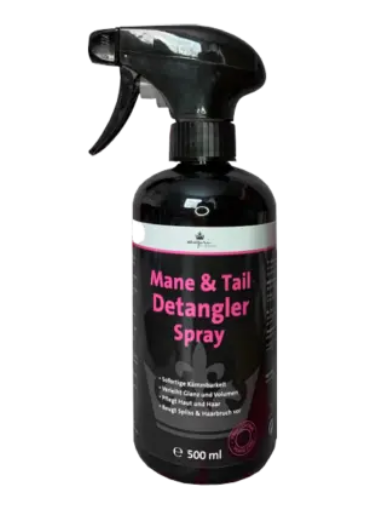 Equi Xtreme Mane & Tail Detangler, 250 ml Flasche, sorgt für sofortige Kämmbarkeit und Pflege von Haut und Haar.