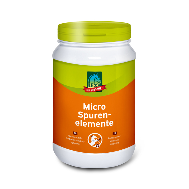 LEXA Micro Spurenelemente, 1000g, für die Ergänzung von Mineralstoffen bei Tieren
